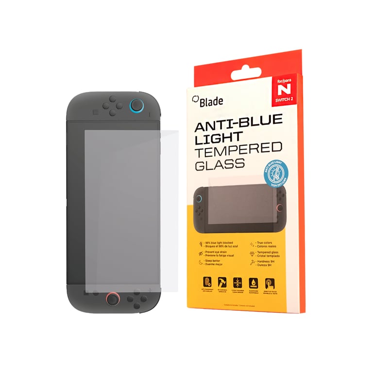Verre trempé anti lumière Nintendo Switch 2 - vue 3