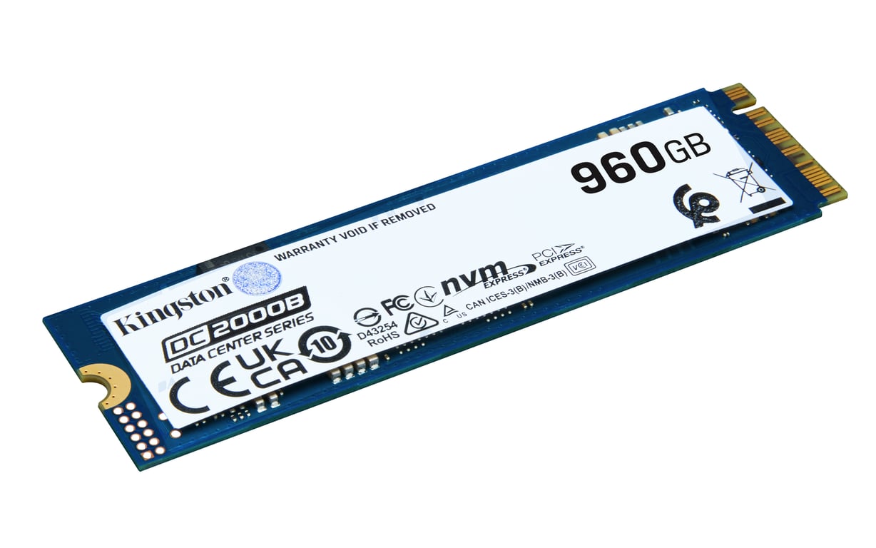 Kingston SSD DC2000B 960 Go - vue 2