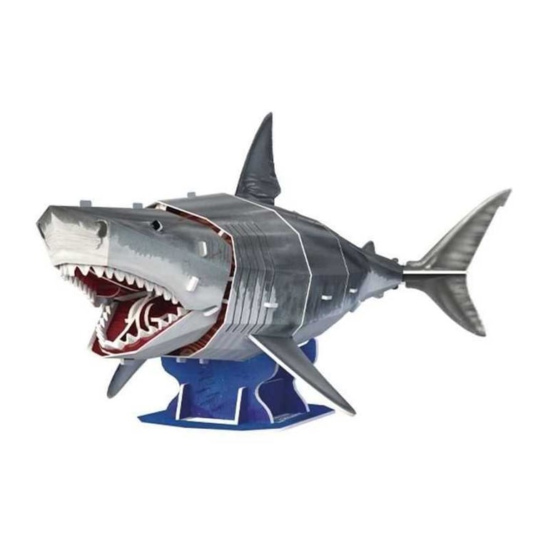 Puzzle 3D Grand Requin Jeu de construction EXPLORA 72 pièces Dès - vue 4