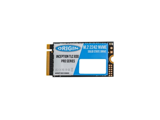 Origin Storage NB-512M.2/NVME-42 disque SSD 512 Go M.2 PCI Express 3.0 3D TLC