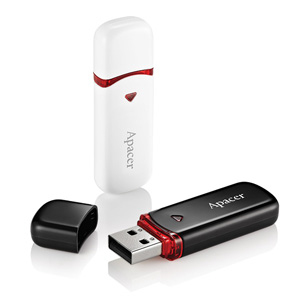 Apacer AH333 32GB USB flash drive USB type A 2.0 white ap32gah333w