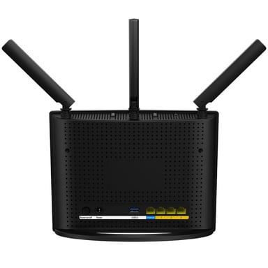 Tenda AC15 router inalámbrico Gigabit Ethernet Doble banda (2,4 GHz / 5 GHz) Negro