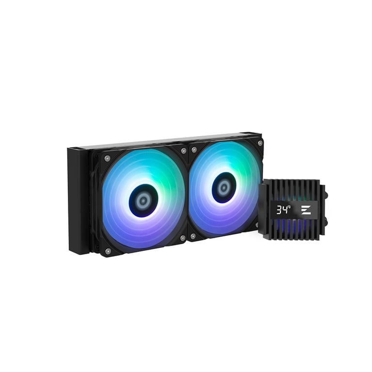 Kit Watercooling Aio Zalman Alpha2 Rgb 240mm - vue 5