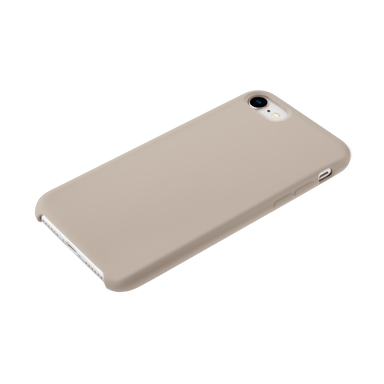 (Edizione speciale) Custodia morbida in silicone gel per Apple iPhone 7/8/SE 2020/SE 2022, grigio ghiaia