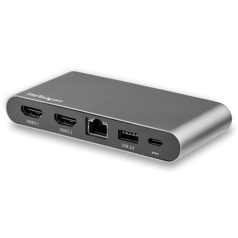 StarTech.com Station d'accueil USB Type C à double affichage HDMI 4K pour PC portable - vue 2