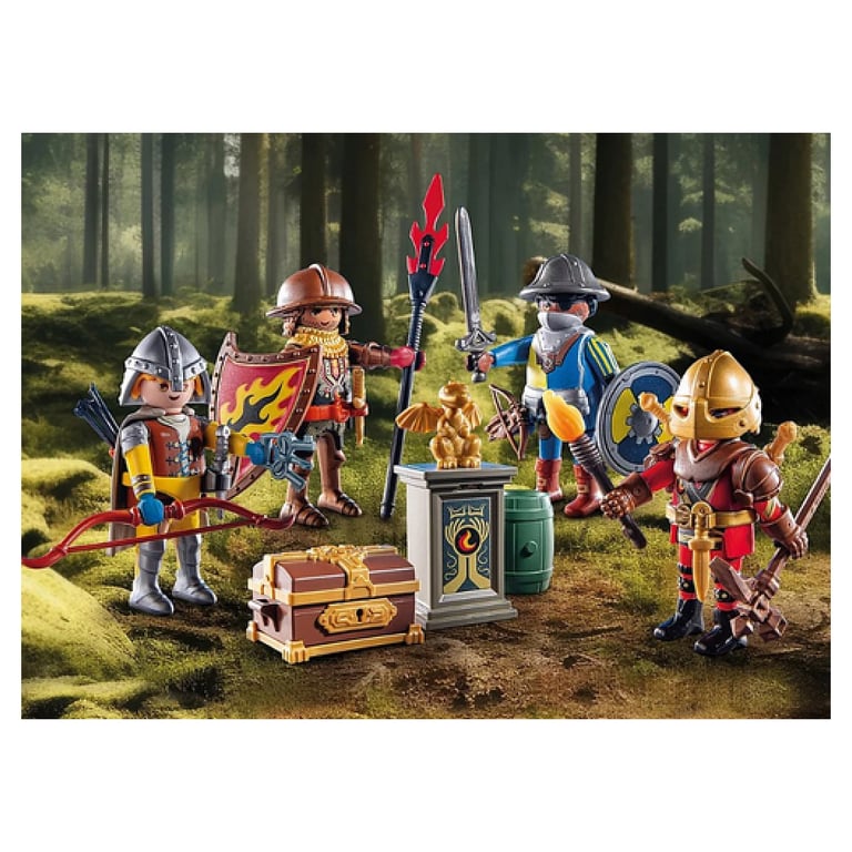 Jeux D'imitation My Figure: Chevaliers Novelmore Playmobil La Boite - vue 4