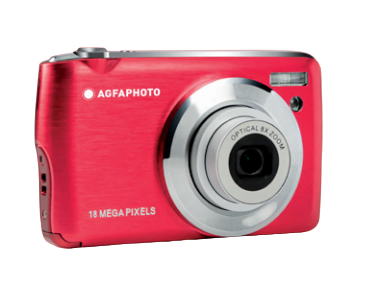 AgfaPhoto Compact Realishot DC8200 1/3.2  Appareil-photo compact 18 MP CMOS 4896 x 3672 pixels Rouge - Neuf