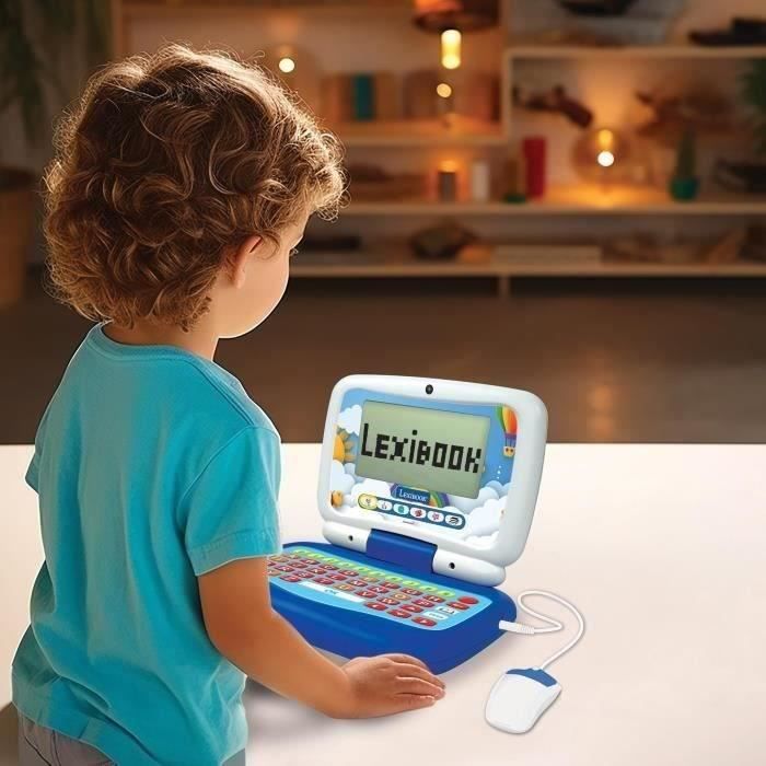 Ordinateur portable éducatif parlant bilingue FR/EN pour un total de 40 activités réparties en 6 - Neuf