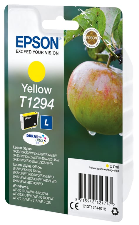 EPSON Cartouche T1294 Pomme Jaune - vue 4