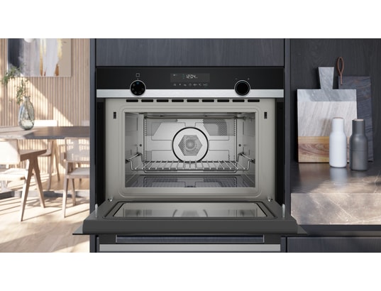 Four micro onde encastrable avec air pulsé Siemens CM585AGS1 - vue 7