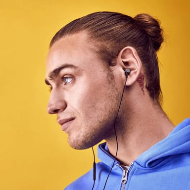 Energy Sistem Metallized Auriculares Alámbrico Dentro de oído Llamadas/Música Negro