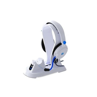 Station Gaming Stealth Ultimate pour PS4 5 en 1 Blanc