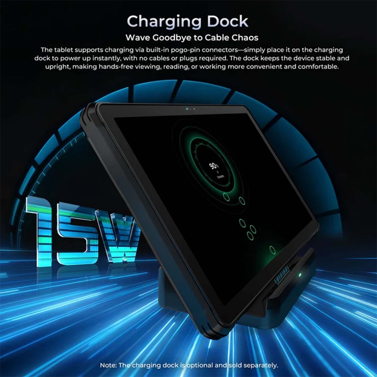 Oukitel RT0 Outdoor Tablette 12 Tablette robuste 11 1 pouces IP69 étanche NFC & GPS Avec housse Dual 5G SIM 25.000 mA Neuf - vue 3