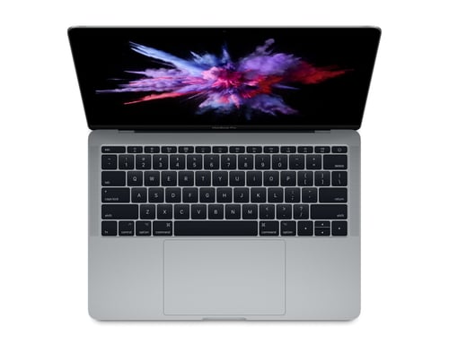 MacBook Pro Core i7 (2017) 13.3', 4 GHz 128 Go 16 Go Intel Iris Plus 640, Gris sidéral - QWERTY Italien