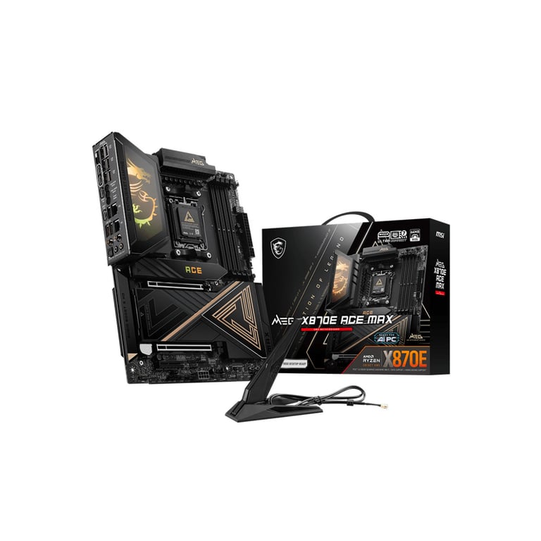 MSI MEG X870E ACE MAX - vue 3