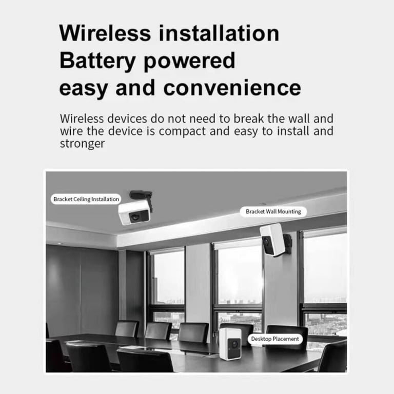 SJCam S1 2K intérieur et extérieur Caméra et amplificateur d'extérieur IP65 HD à longue durée de vie de la batterie Super Vision Nocturne 2 33'' LCD Neuf - vue 2