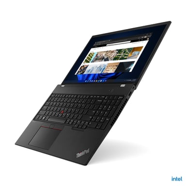 Lenovo ThinkPad T16 i5-1245U Ordinateur portable 40,6 cm (16'') WUXGA Intel® Core™ i5 8 Go DDR4-SDRAM 256 Go SSD Wi-Fi 6E (802.11ax) Windows 11 Pro Noir