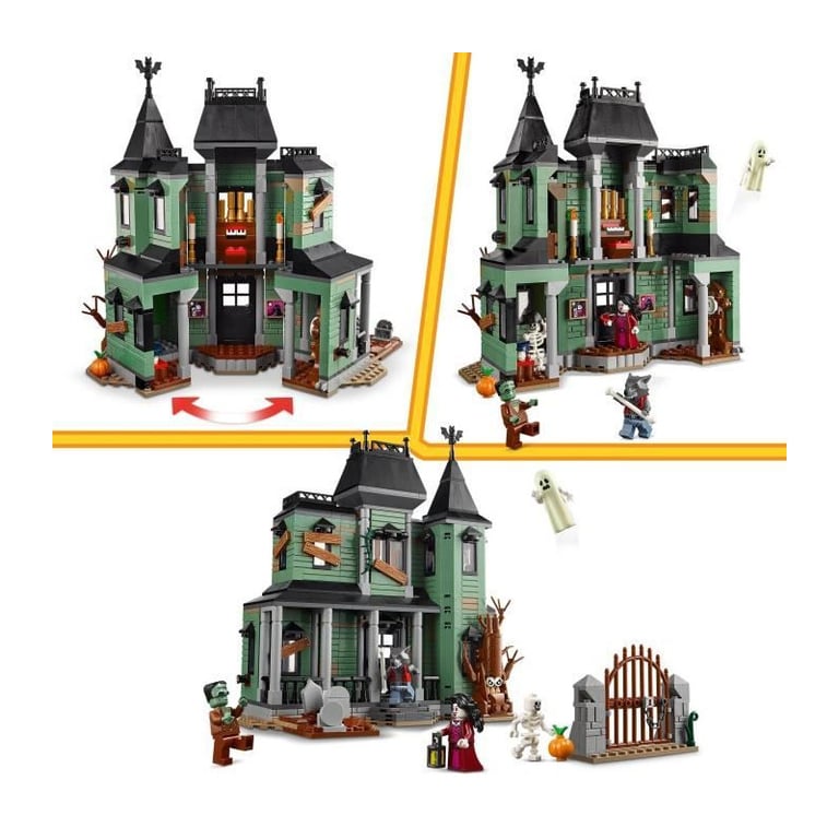 Lego Creator 3 en 1 Le manoir hanté - vue 4