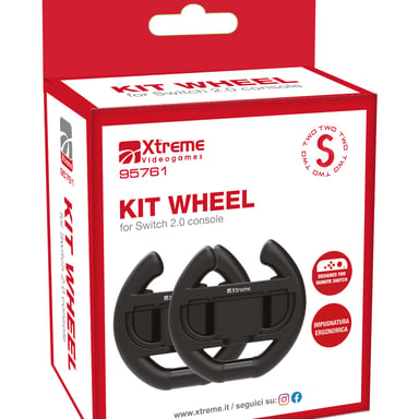 Xtreme 95761 accessoire de jeux vidéo Noir Volant Nintendo Switch 2