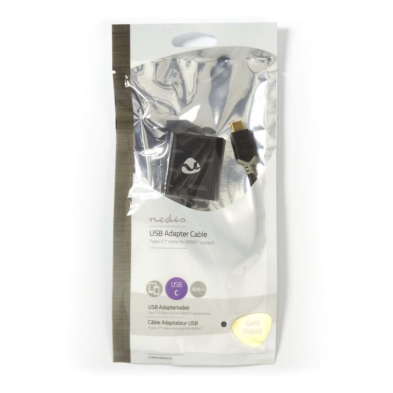 Nedis CCBP64650AT02 adaptateur graphique USB Neuf - vue 3