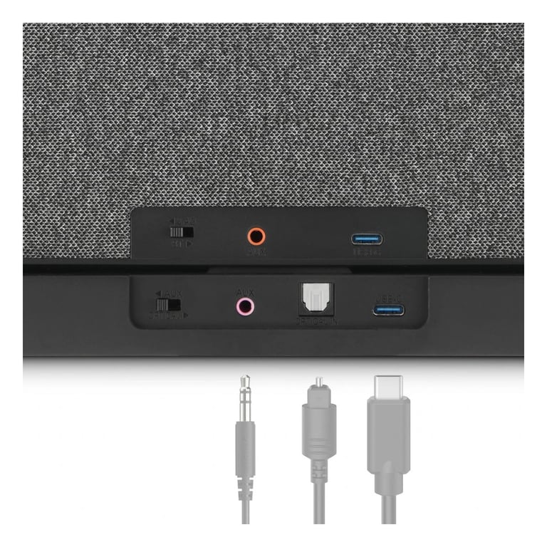 Enceinte pour téléviseur station 24 Ghz + Bluetooth® port. stéréo - vue 3