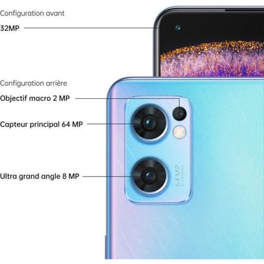 Find X5 Lite (5G) 256 Go, Bleu, débloqué