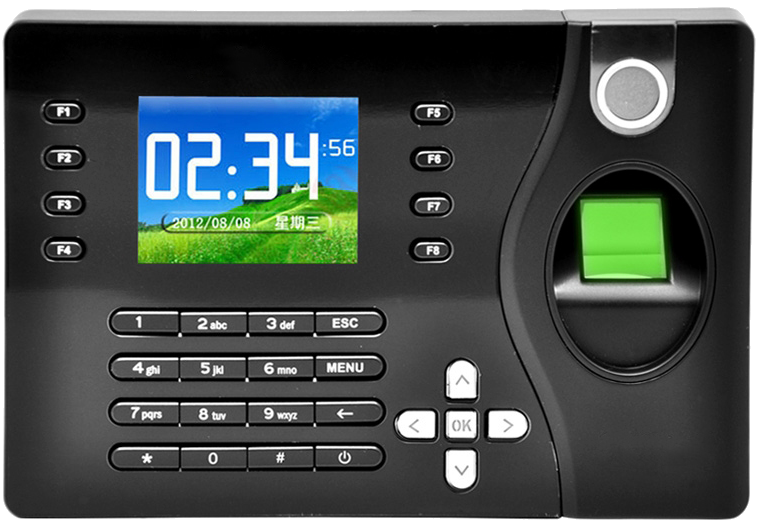 Badgeuse Numérique 2,4 Pouces Tft Écran Biométrique Rfid Temps de Présence USB Plastique YONIS