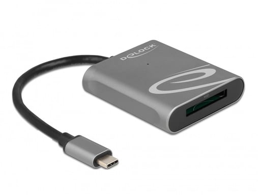 Lettore di schede USB Type-C DeLOCK per schede di memoria XQD 2.0