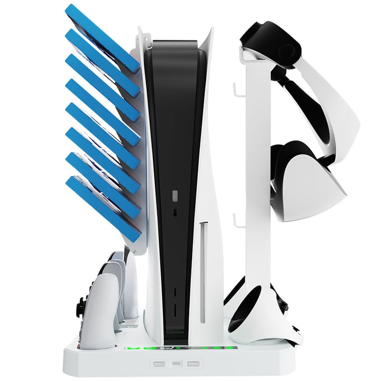 Support multifonctionnel INF PS VR2 et PS5 Ventilateurs de refroidissement Charge simultanée - vue 4