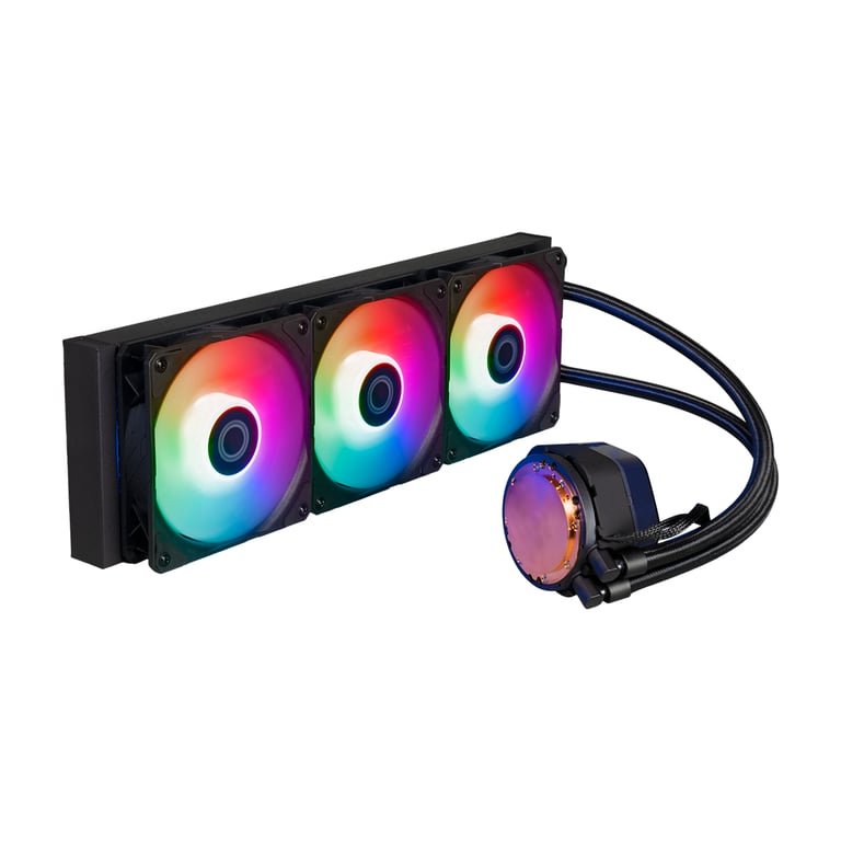 Cooler Master MasterLiquid 360 ATMOS Processeur Kit de refroidissement du liquide 12 cm Noir - Neuf