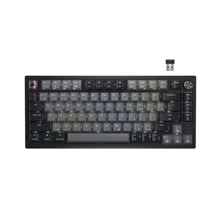 Clavier Mécanique Corsair K65 Plus Wireless – Interrupteurs MLX Fusion, Rétroéclairage RGB - vue 3