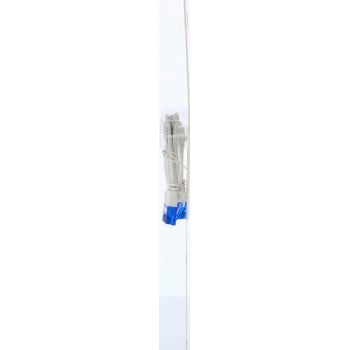 Cavo di rete Hama Flexi-Slim Bianco 0,75 m Cat6a U/UTP (UTP)