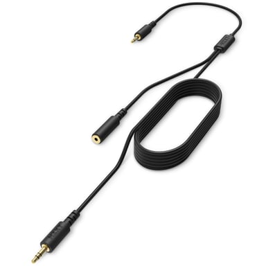 NZXT ST-ACCC1-WW câble audio 2 m 2 x 3.5mm 3.5mm TRRS Noir