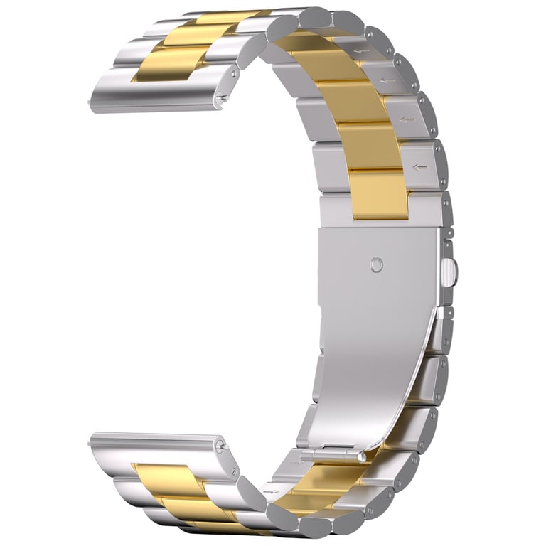 Bracelet imoshion en acier 22mm Doré - vue 7