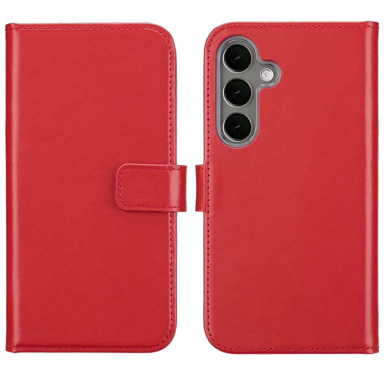 Selencia Étui de téléphone portefeuille en cuir véritable pour Samsung Galaxy S25 Plus Neuf - vue 10
