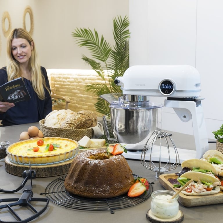 Robot Pétrisseur Cecotec Twist&Fusion 4500 Luxury – 800 W, Bol Inox 5,2 L, 8 Vitesses - vue 5