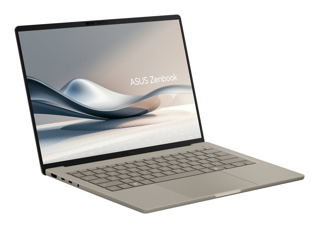 ASUS Zenbook A14 UX3407QA QD387W Qualcomm Snapdragon X1 26 100 Ordinateur portable 35 6 cm 14 WUXGA LPDDR5x SDRAM SSD Wi Fi 6E 802.11ax Windows 11 Home Neuf - vue 3