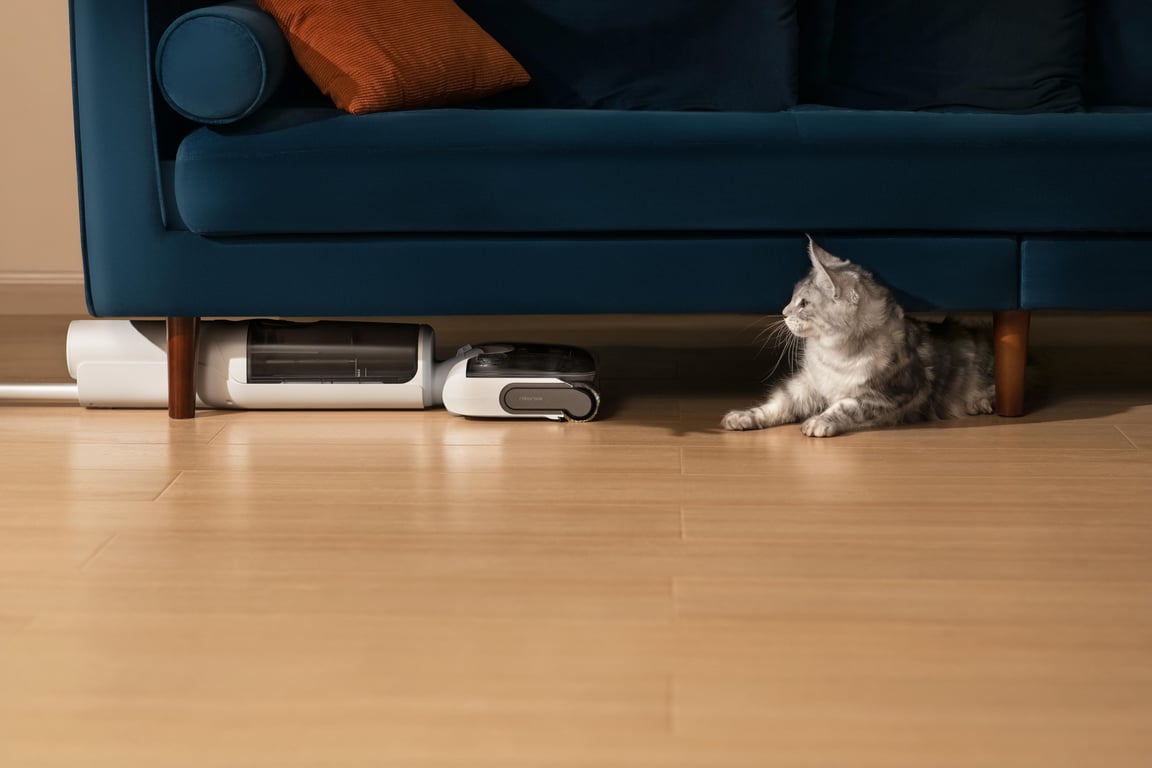 ROBOROCK F25 RT Aspirateur Balai Laveur 20000 Pa Lavage à Chaud à 90 °C Nettoyage Deux Bords Auto Nettoyage à 'eau chaude - vue 6