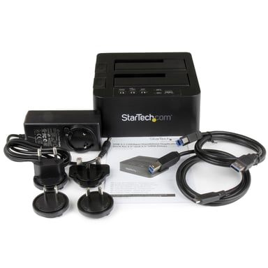 StarTech.com Duplicatore USB 3.1 (10 Gb/s) autonomo per dischi rigidi SATA da 2,5'' o 3,5