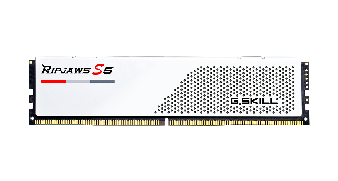 G.Skill Ripjaws S5 / F5-6000J3040F16GX2-RS5W module de mémoire 32 Go 2 x 16 Go DDR5 - Neuf