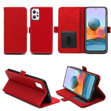 Xiaomi Redmi Note 12 4G Etui / Housse pochette protection rouge