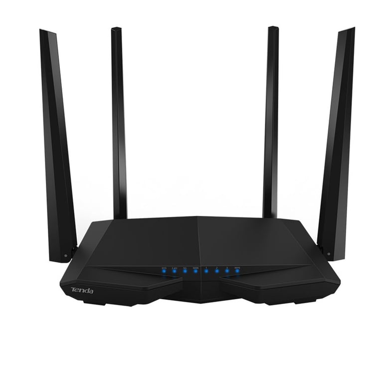 Routeur WiFi dual band AC1200 V3.0 Tenda AC6 4x6 dBi Antennes Ports Ethernet Économie d'énergie MU MIMO contrôl parental - vue 2