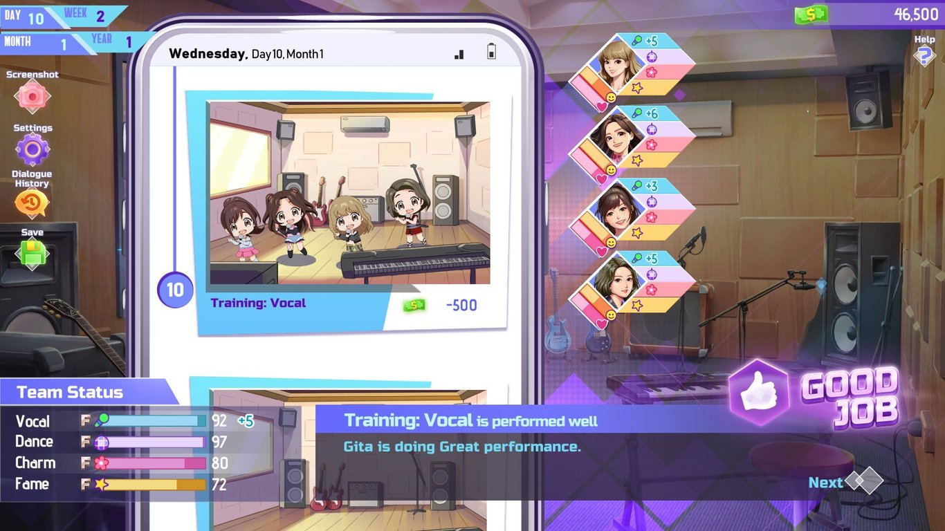 K pop Idol Stories Road to Debut Nintendo Switch™ - vue 5