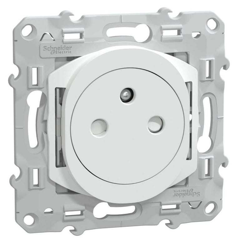 Schneider Electric Prise 2P+T Affleurante - vue 2