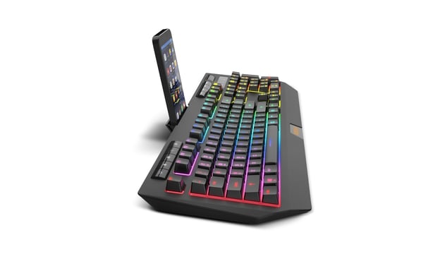 Krom Kuma clavier Gaming USB QWERTY Portuguais Noir