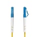 StarTech.com Cable de Fibra Óptica de 3m Simplex Monomodo LC a LC (UPC) OS2, 9/125µm, 40G/100G, Cable de Fibra Óptica, Insensible a la Curvatura, Baja Pérdida de Inserción, Cable Patch de Fibra LSZH