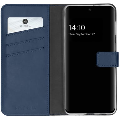 Selencia A325F51255709 coque de protection pour téléphones portables 16,3 cm (6.4'') Étui avec portefeuille Bleu Samsung Samsung Galaxy A32 (4G)