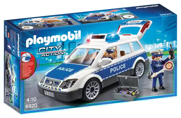 Coche patrulla Playmobil con luces y sonido