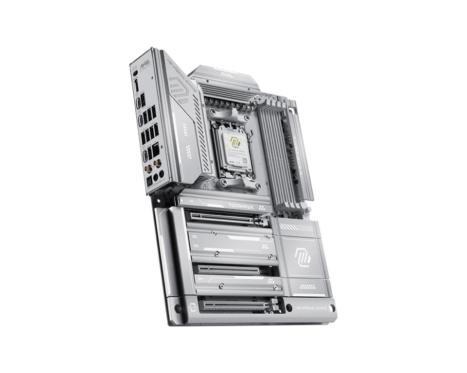 MSI MAG X870E TOMAHAWK MAX WIFI PZ carte mère AMD X870E Emplacement AM5 ATX - vue 3