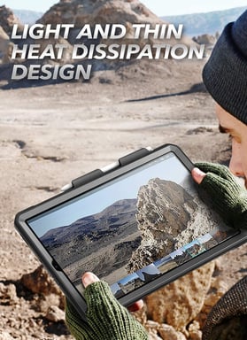 Supcase Unicorn Beetle PRO SUP-2020TABS6-LITE-10.4-UBPRO-SP-BLACK funda para tablet 26,4 cm (10.4'') Negro